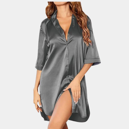 Silky Smooth Ladies Nightgown - Olytrend