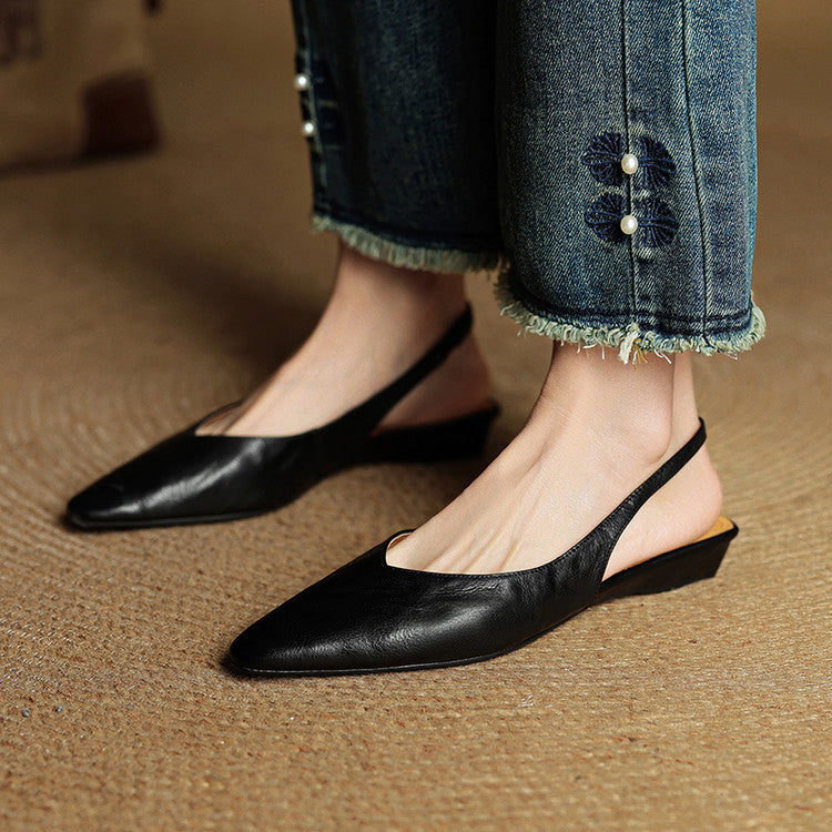 Classic Pointed Toe Flat Shoes