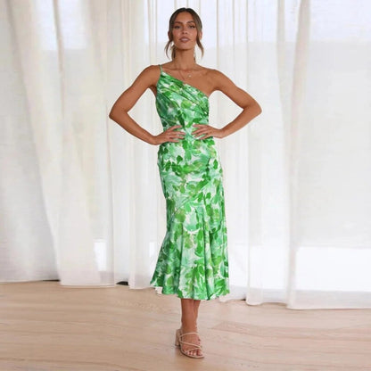 Elegant Long Floral Maxi Dress for Women