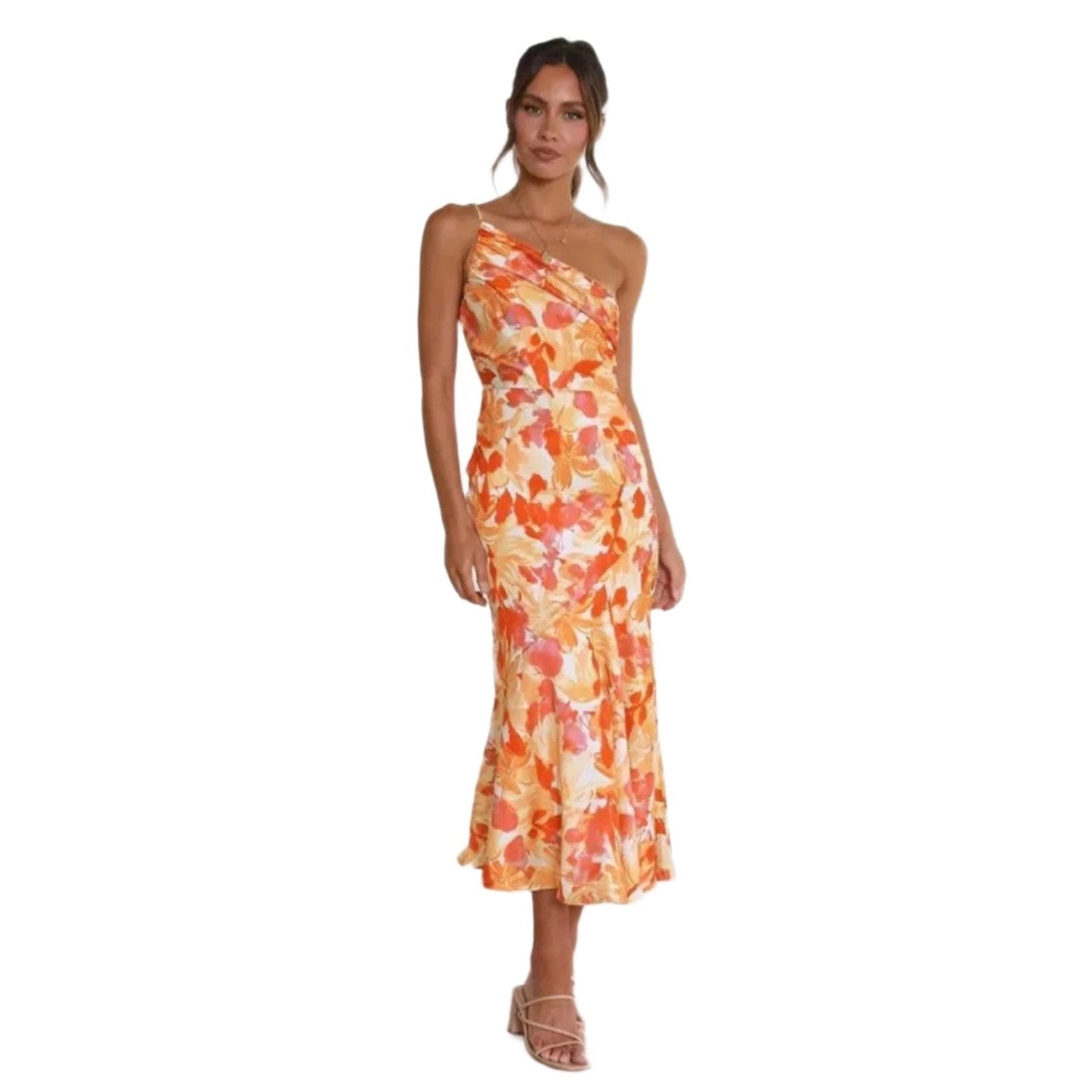 Elegant Long Floral Maxi Dress for Women