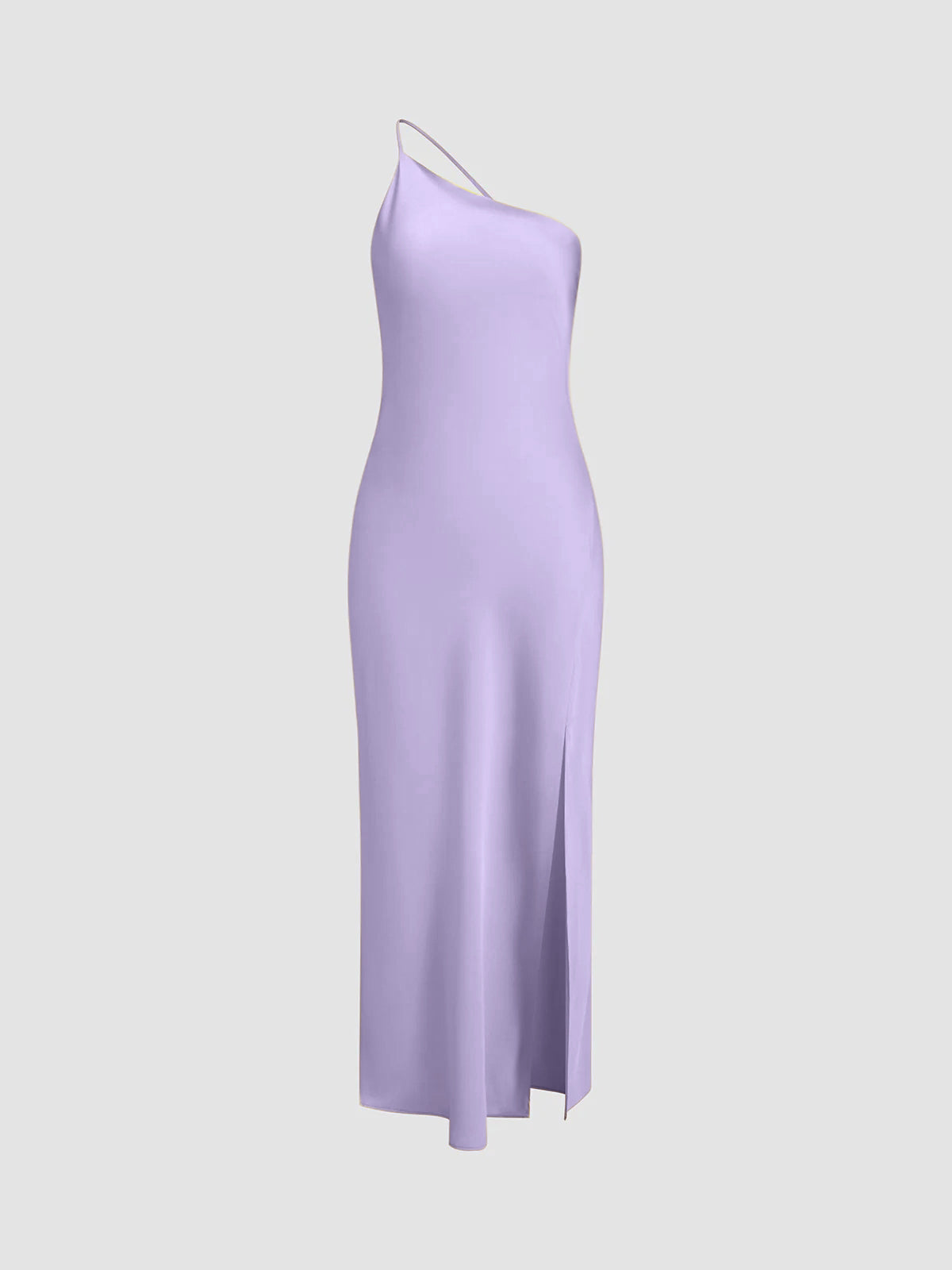 Luxurious One Shoulder Evening Gown