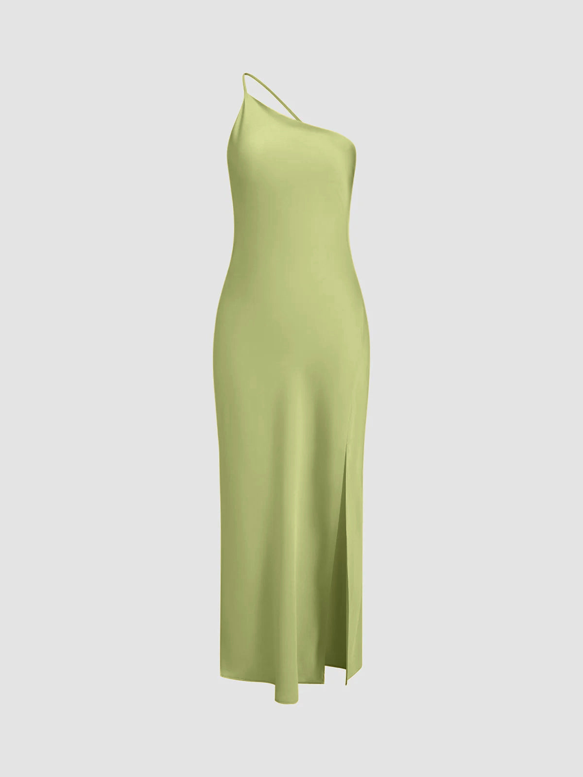 Luxurious One Shoulder Evening Gown