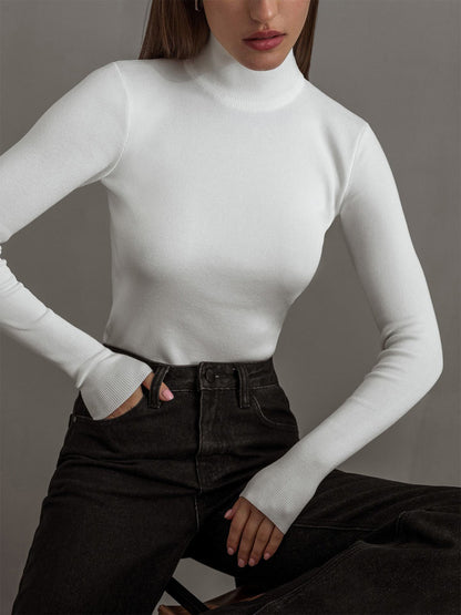 Classic Fit Women's Long Sleeve Sweater