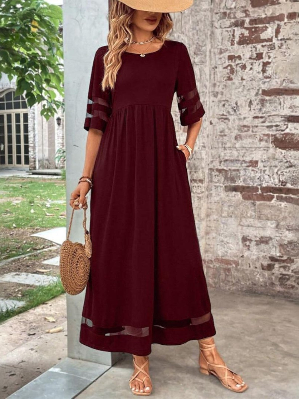 Slimming Fit Waist Dress for Women