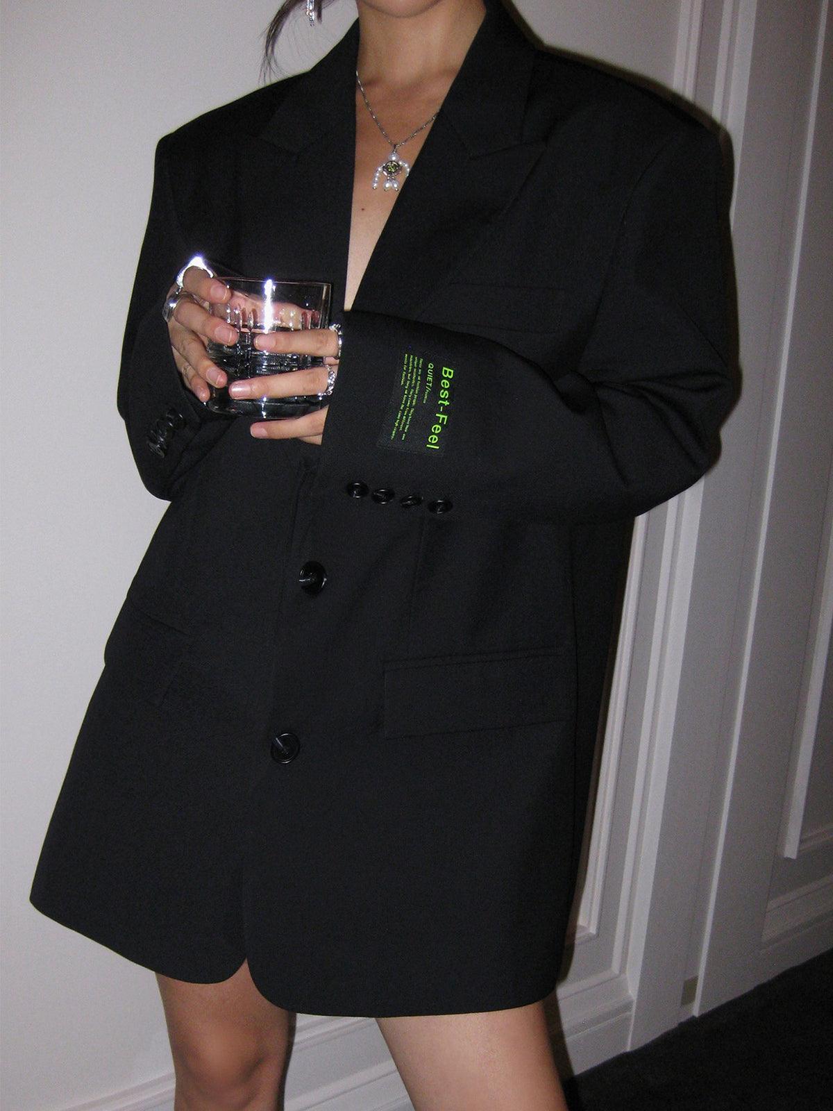 Women's Loose Fit Blazer | Traditional Style Jacket