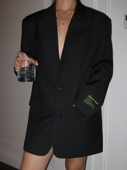 Women's Loose Fit Blazer | Traditional Style Jacket