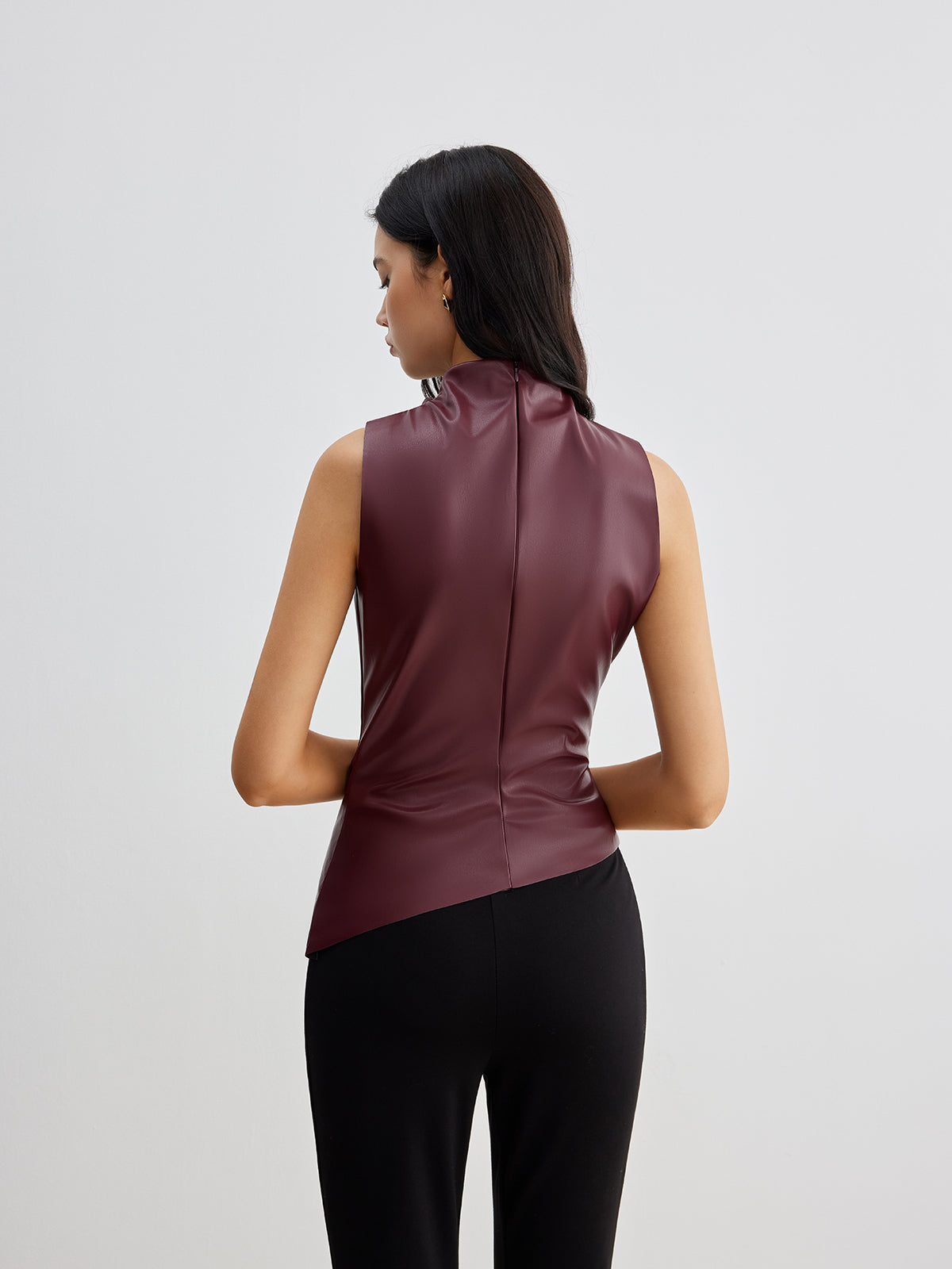 Women's Flowy Off Shoulder Blouse with Elastic Waist