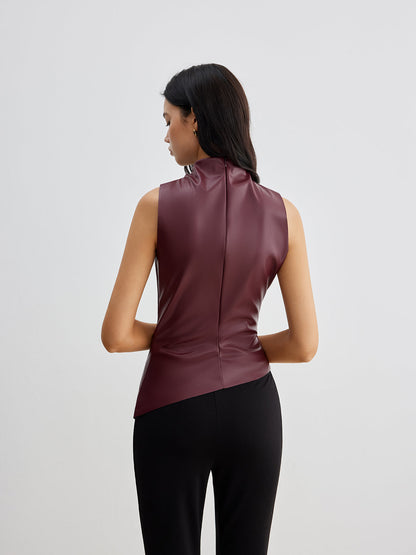 Women's Flowy Off Shoulder Blouse with Elastic Waist