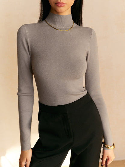 Classic Fit Women's Long Sleeve Sweater