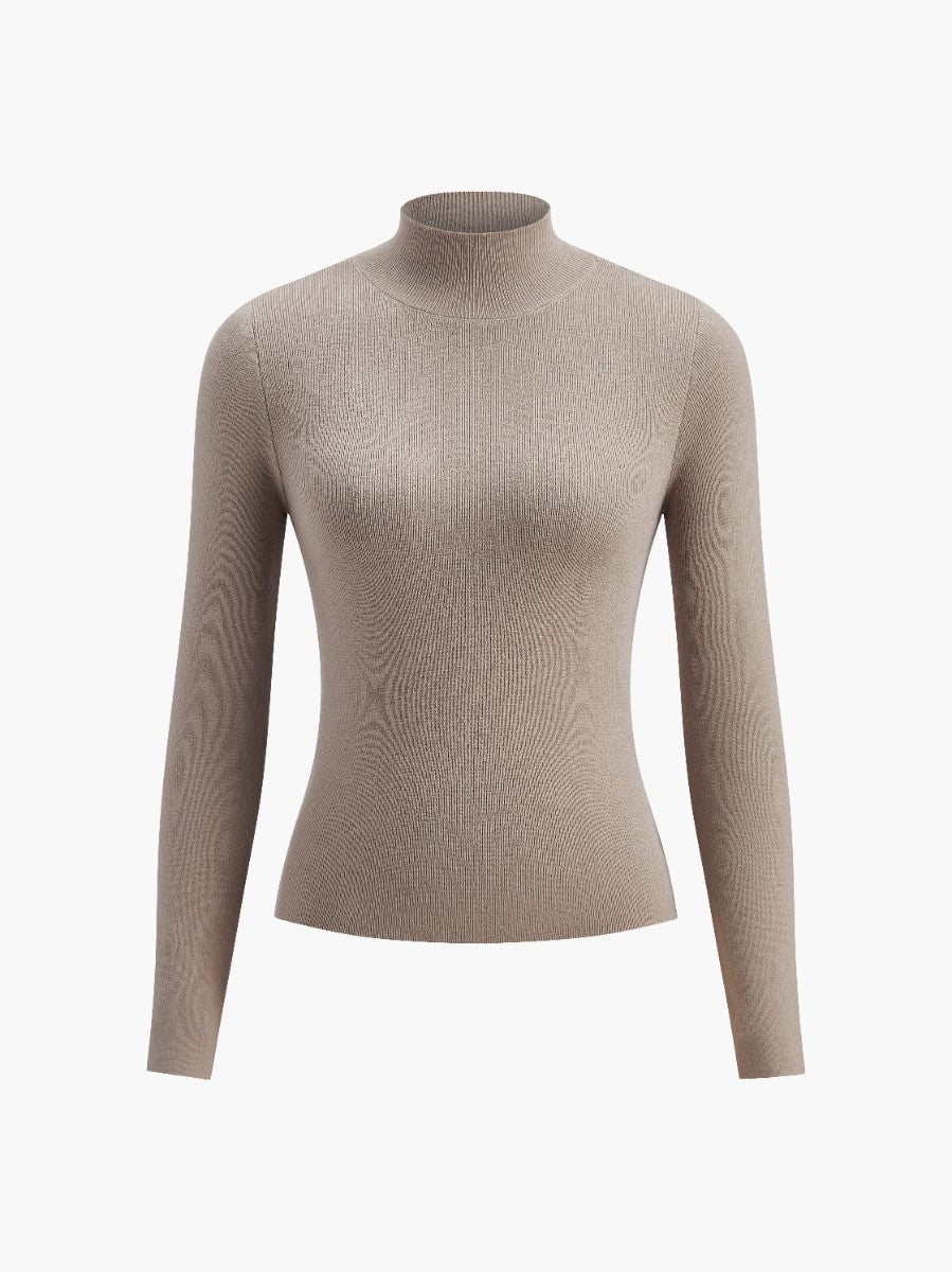 Classic Fit Women's Long Sleeve Sweater