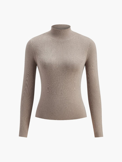 Classic Fit Women's Long Sleeve Sweater
