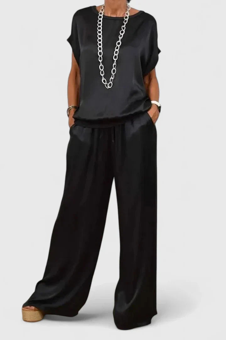 Relaxed Fit 2-Piece Outfit Set - Olytrend