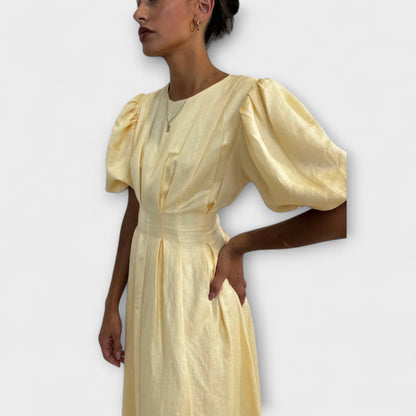 Lightweight Bright Yellow Sundress for Women