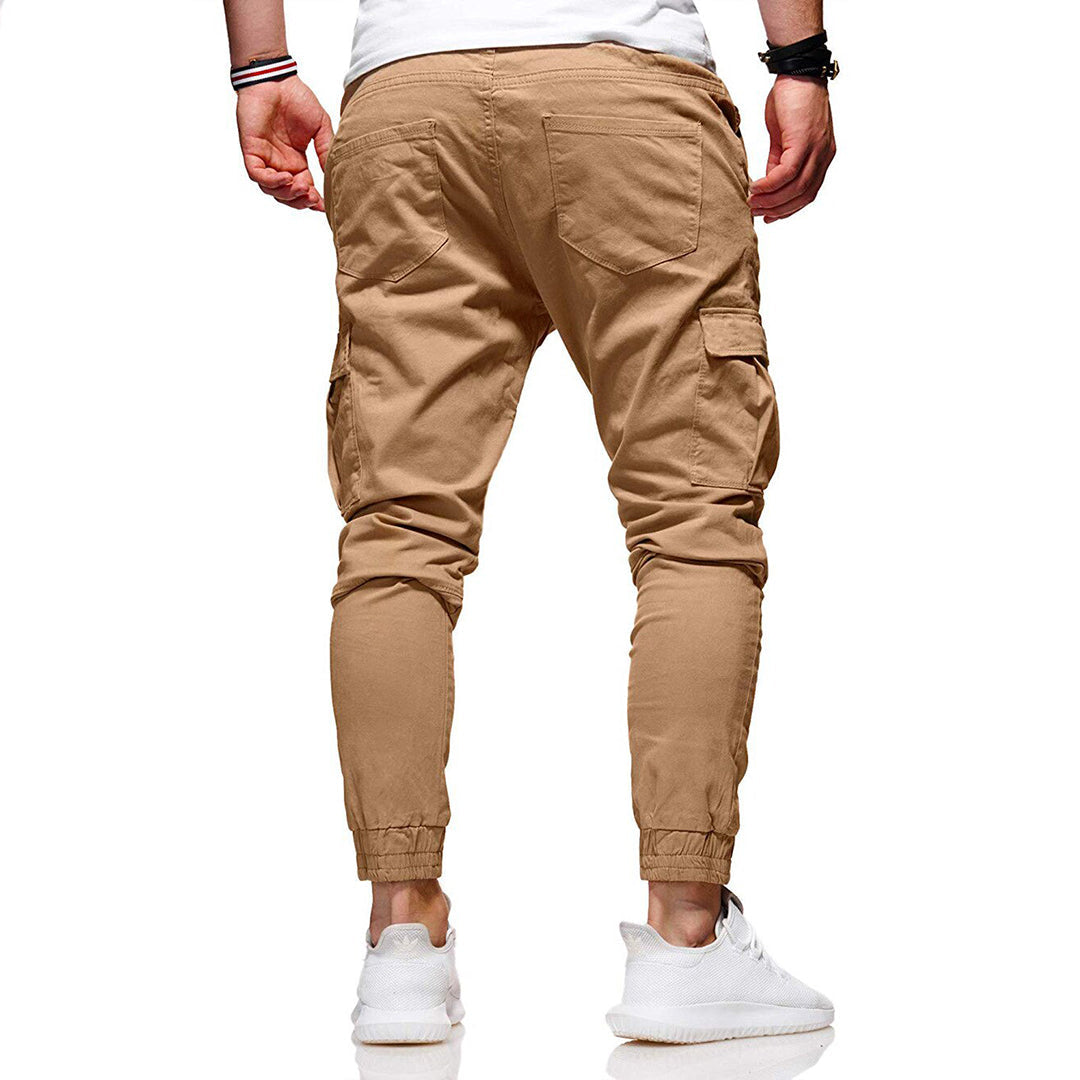 Men's Athletic Cargo Jogging Pants