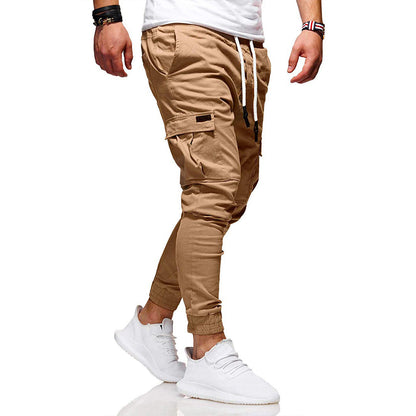 Men's Athletic Cargo Jogging Pants