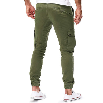 Men's Athletic Cargo Jogging Pants