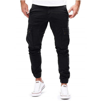 Men's Athletic Cargo Jogging Pants