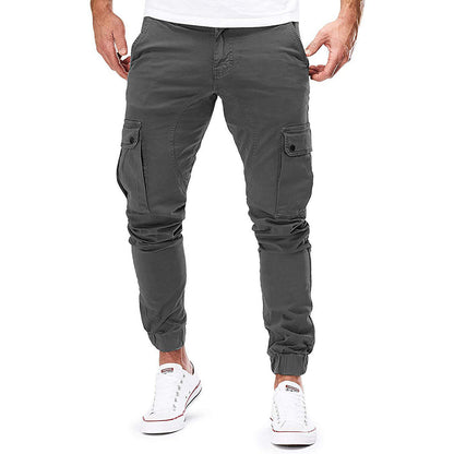 Men's Athletic Cargo Jogging Pants