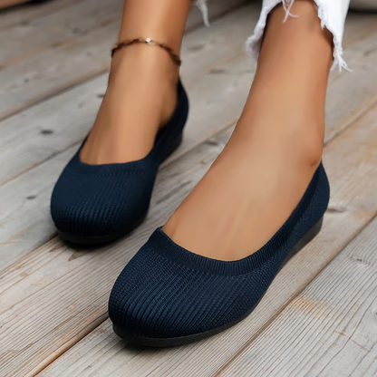 Soft Womens Ballet Flat Shoes Comfortable Casual Wear