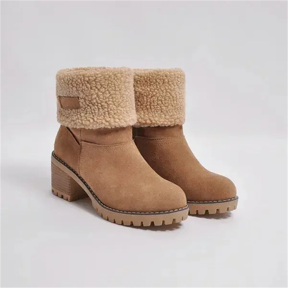 Warm Waterproof Insulated Winter Boots for Women - Olytrend