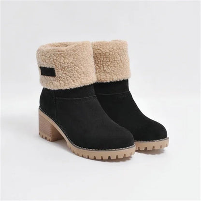 Warm Waterproof Insulated Winter Boots for Women