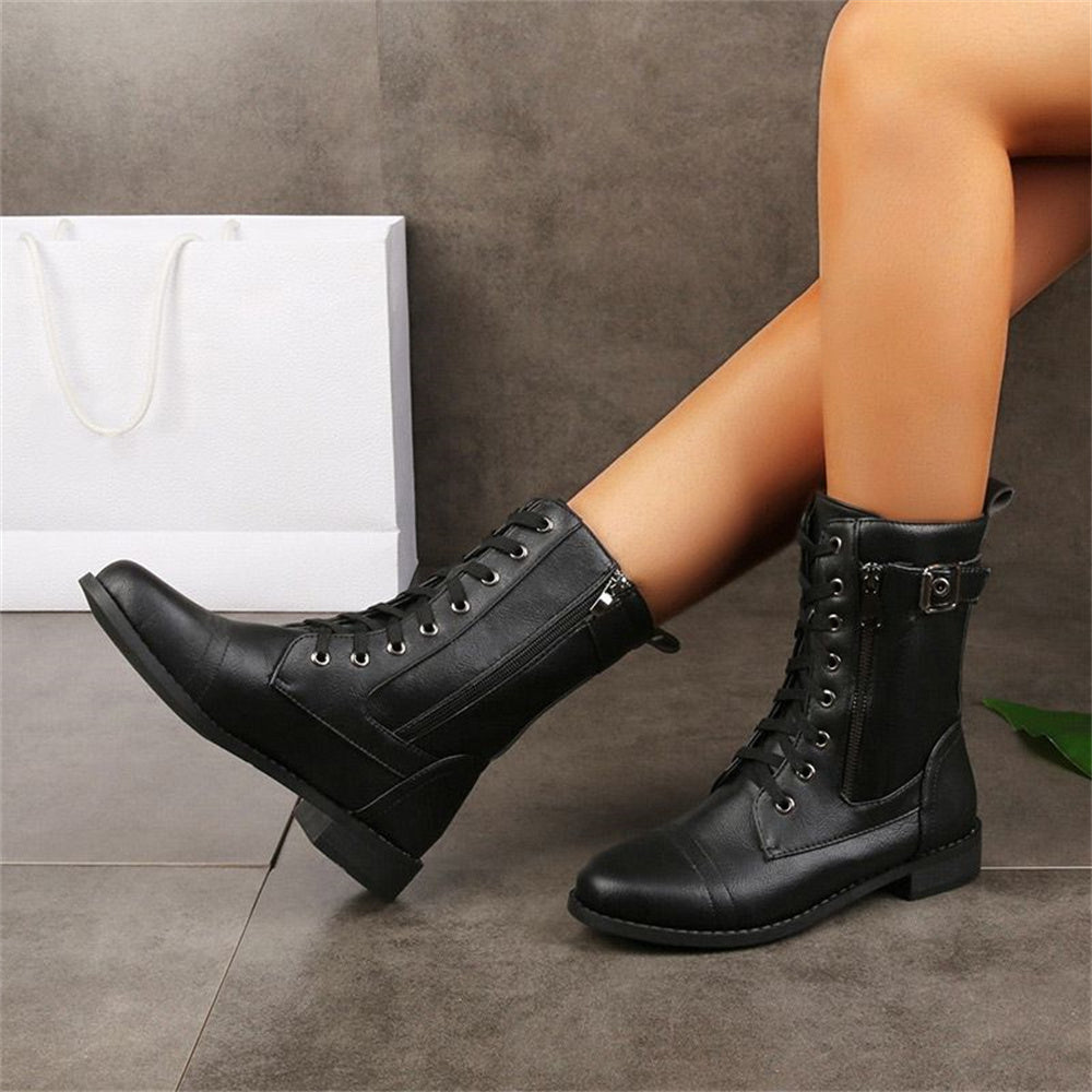 Comfortable Side Zip Ankle Orthopedic Boots