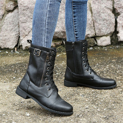 Comfortable Side Zip Ankle Orthopedic Boots