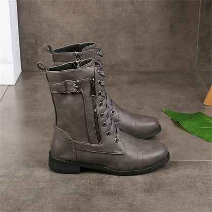 Comfortable Side Zip Ankle Orthopedic Boots