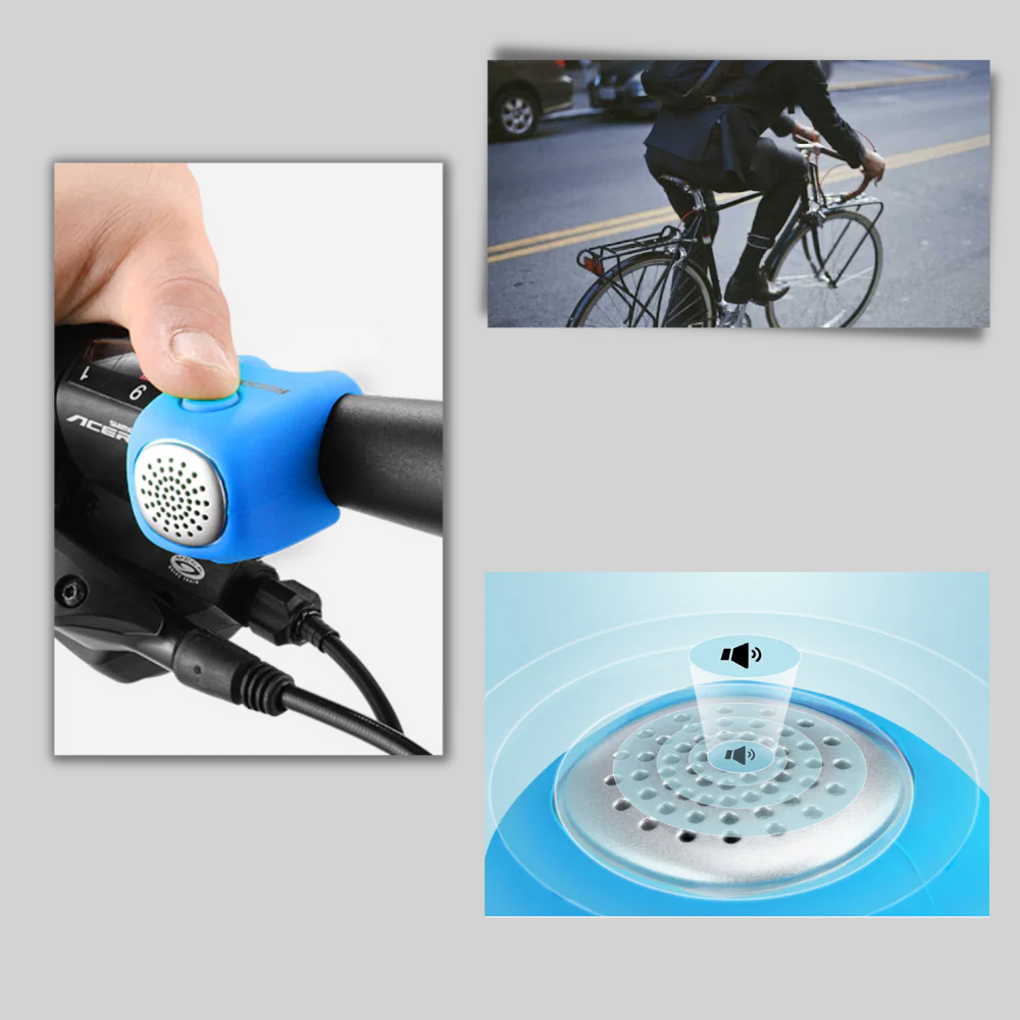 Portable Mini Bike Horn Loud Clear Sound