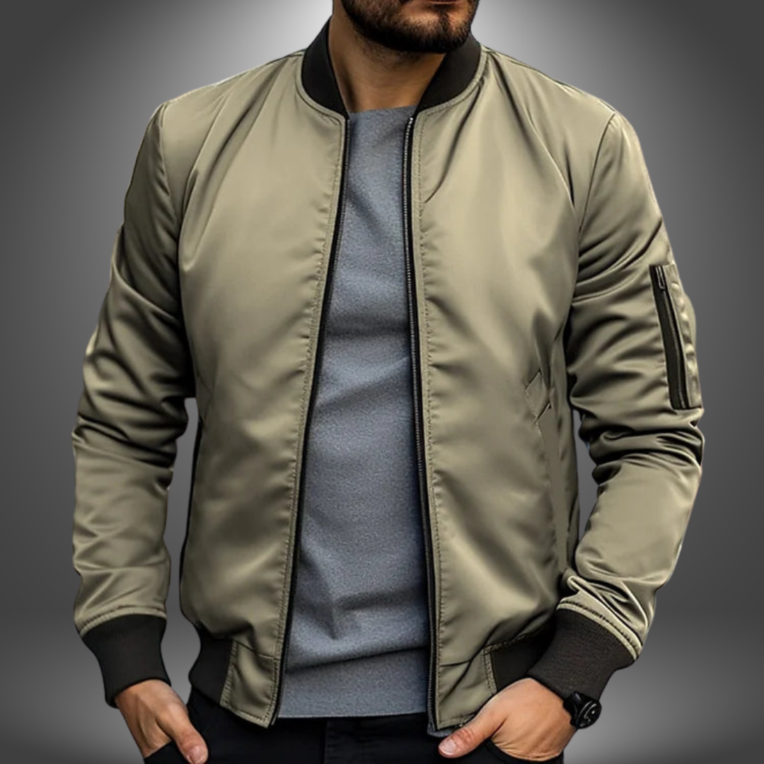 Waterproof Men's Classic Bomber Coat