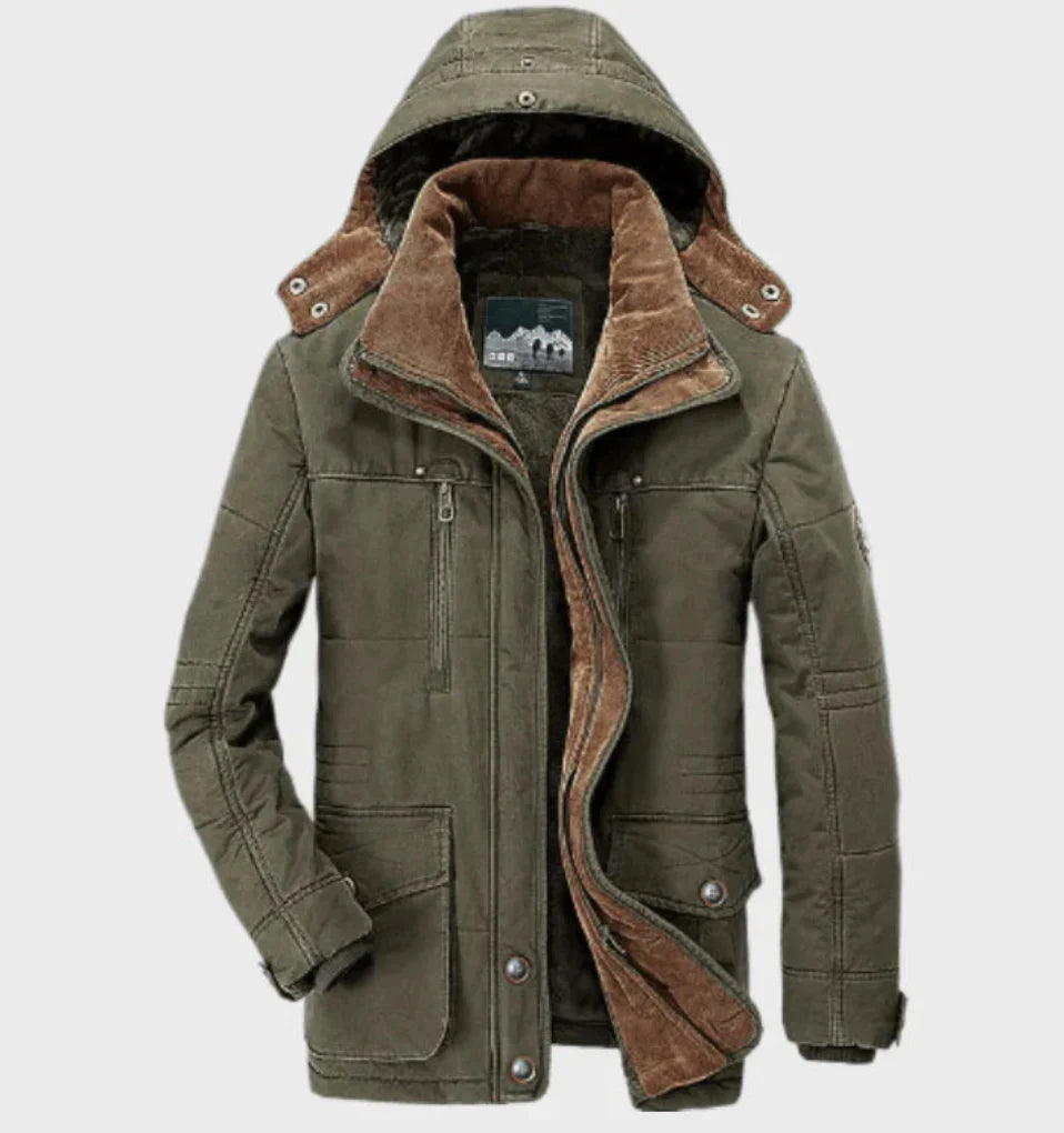 Insulated Waterproof Men's Coat - Olytrend