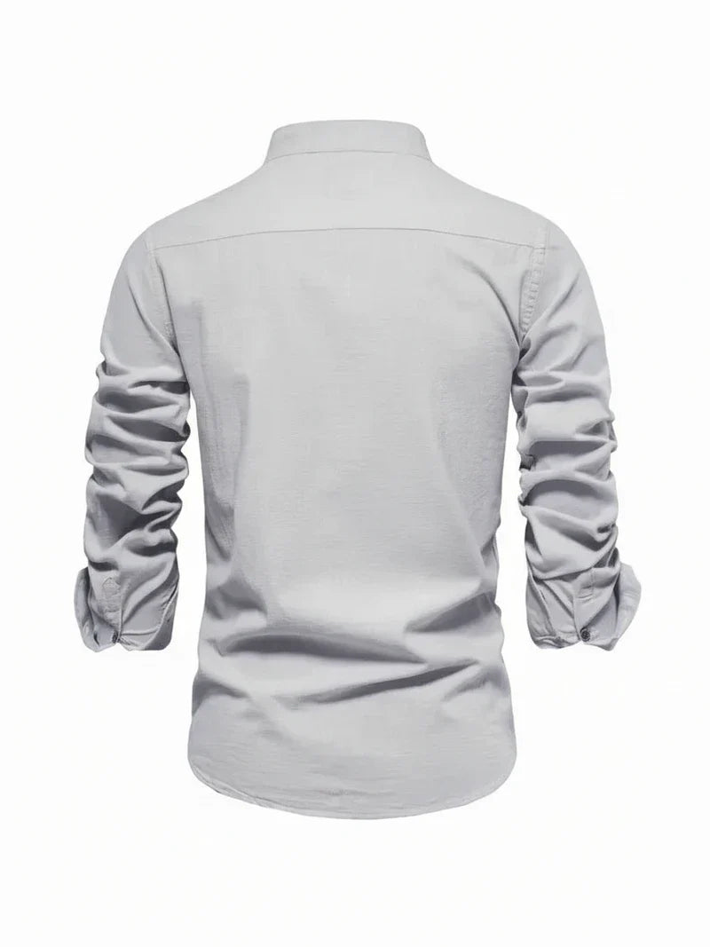 Casual Button Down Men's Shirt