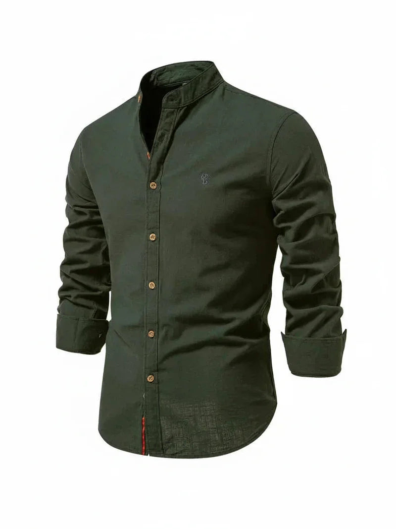 Casual Button Down Men's Shirt