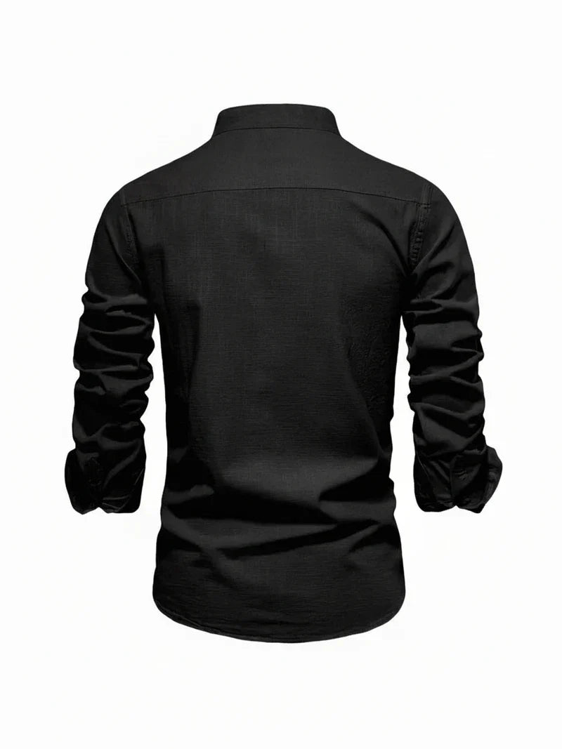 Casual Button Down Men's Shirt
