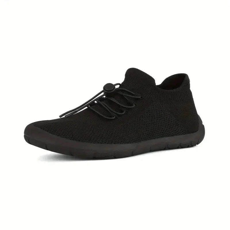 Comfortable Women's Slip On Sneakers Lightweight Knit Shoes