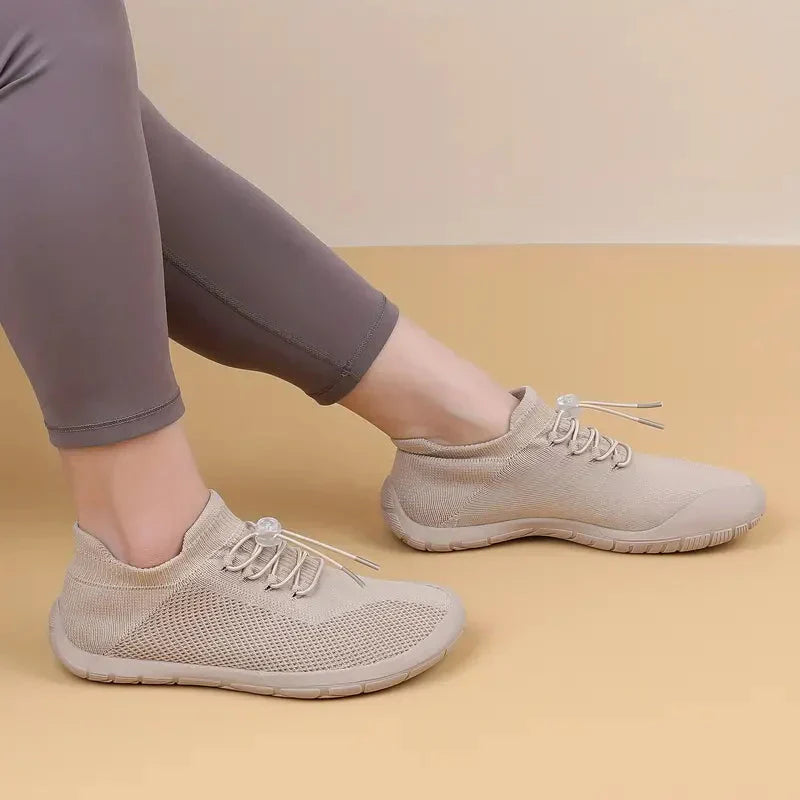 Comfortable Women's Slip On Sneakers Lightweight Knit Shoes - Nocini