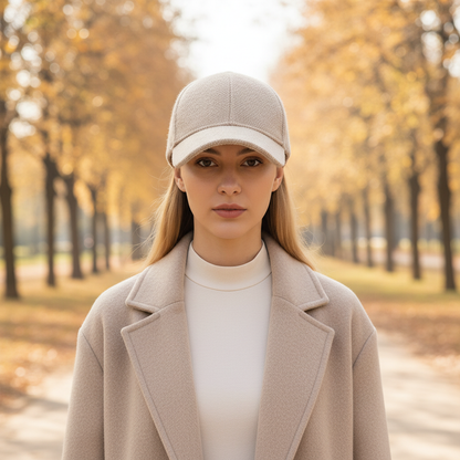 Warm Faux Fur Baseball Cap - Pexav