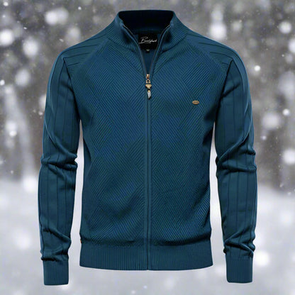 Men's Athletic Full Zip Jacket - Nocini