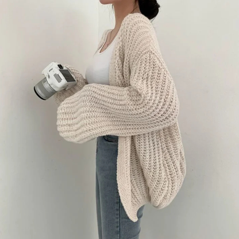 Women's Cozy Long Sleeve Cardigan
