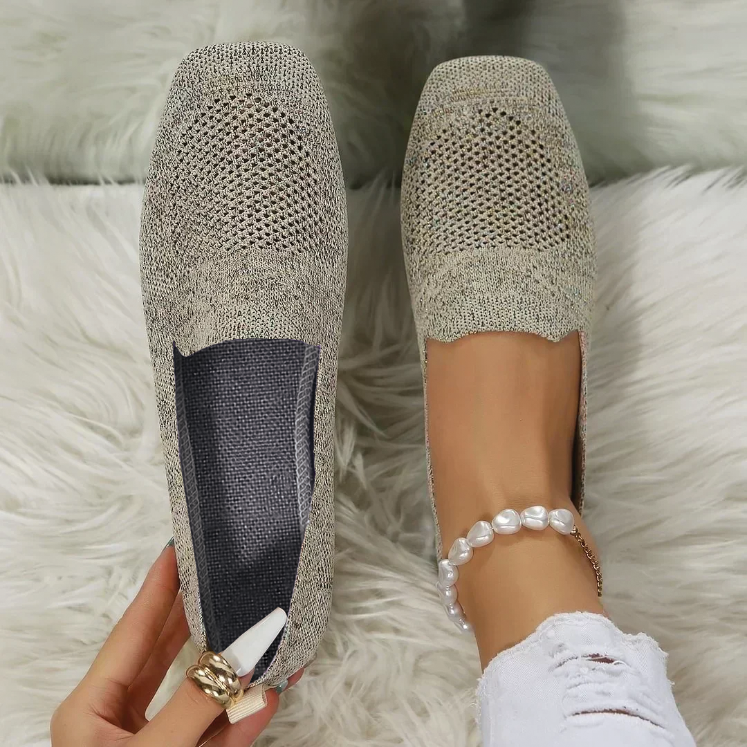 Comfy Slip On Ballet Shoes - Nocini
