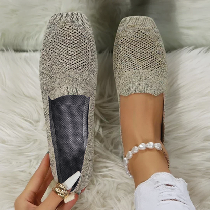 Comfy Slip On Ballet Shoes - Nocini
