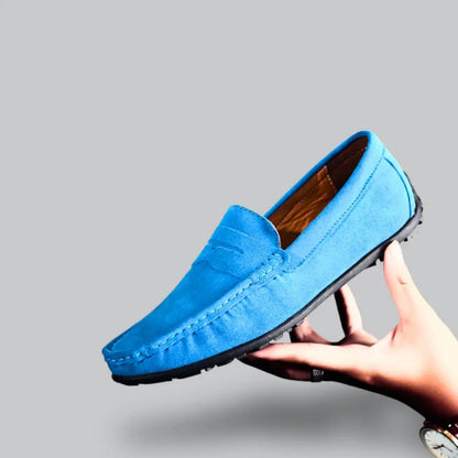 Luxury Slip On Loafers with Supple Leather and Cushioning