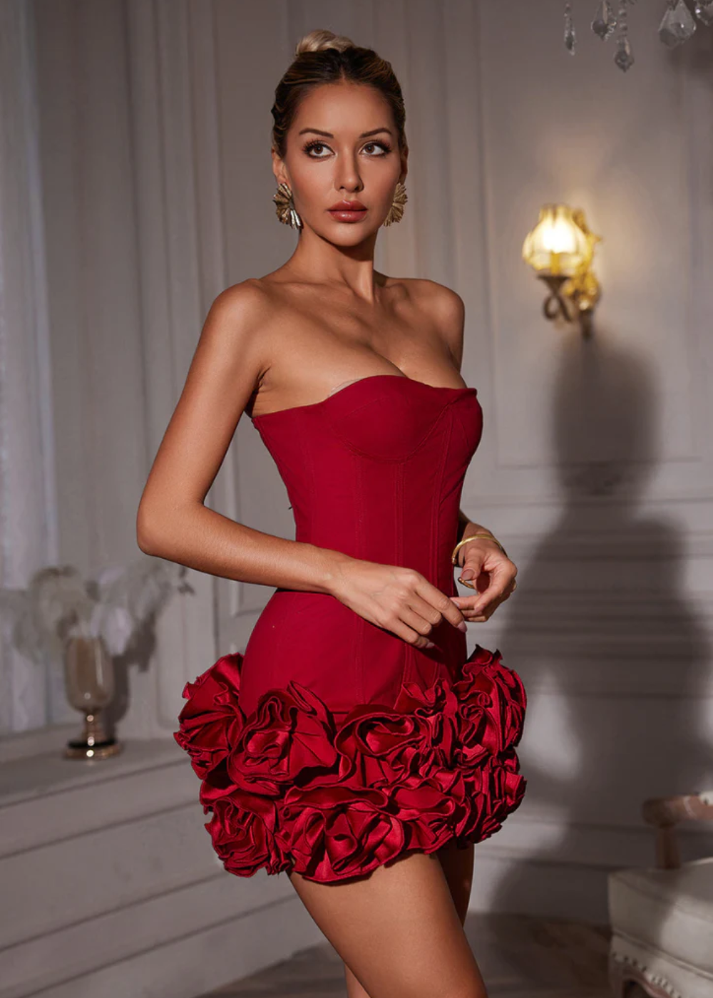 Ladies' Fit Bustier Bodycon Dress