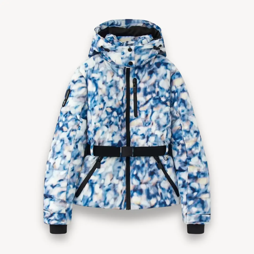 Women's Quilted Parka Jacket - Warm & Fitted