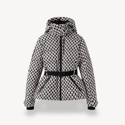 Women's Quilted Parka Jacket - Warm & Fitted - Nocini