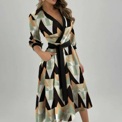 Flattering Waist Midi Dress for Women