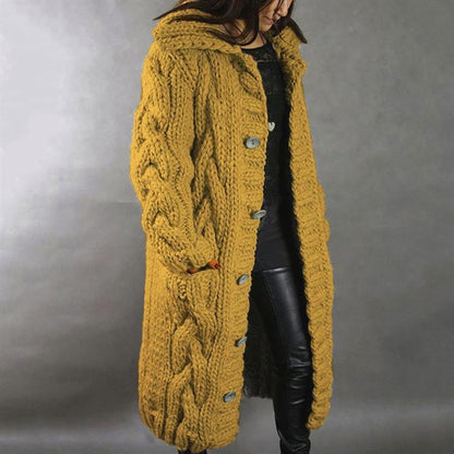 Warm and Flattering Long Winter Coat