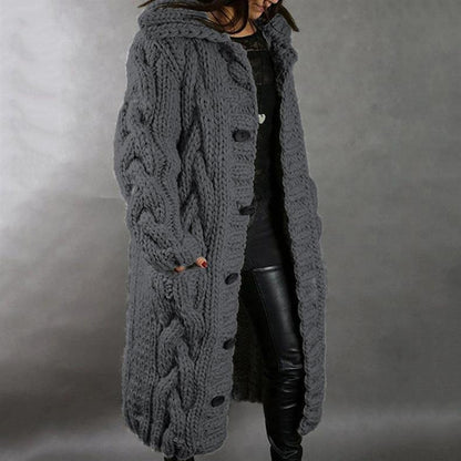 Warm and Flattering Long Winter Coat