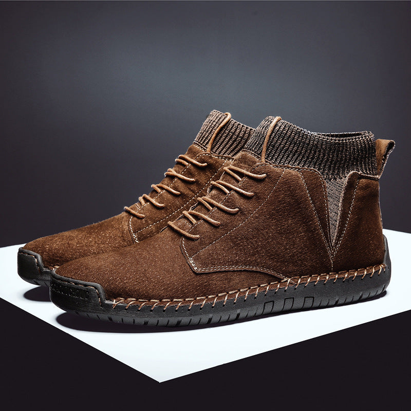 Comfortable Lace Up Ankle Boots - Nocini