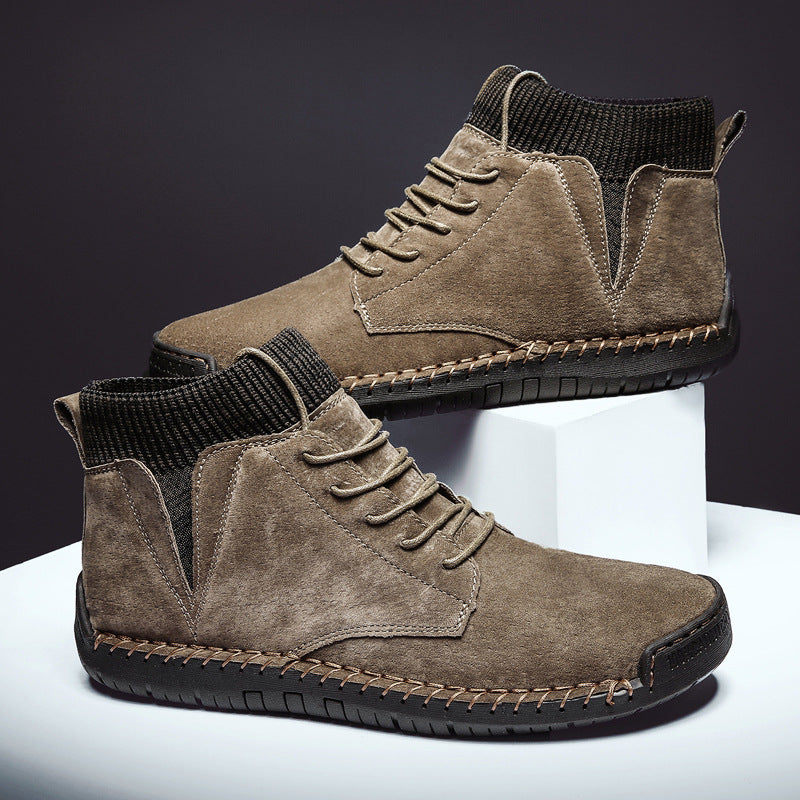 Comfortable Lace Up Ankle Boots